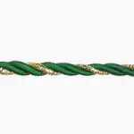 Cordao Sao Jose .01/10F Cor/Metal 10M Cor 58 - Verde Com Ouro