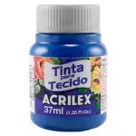 Tinta Acrilex 04140 Tecido 12X37Ml Cor 501 Azul Turquesa