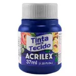 Tinta Acrilex 04140 Tecido 12X37Ml Cor 502 Azul Cobalto