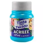 Tinta Acrilex 04140 Tecido 12X37Ml Cor 503 Azul Celeste