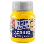 Tinta Acrilex 04140 Tecido 12X37Ml Cor 505 Amarelo Ouro