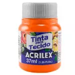 Tinta Acrilex 04140 Tecido 12X37Ml Cor 517 Laranja