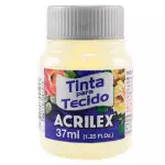 Tinta Acrilex 04140 Tecido 12X37Ml Cor 529 Marfim