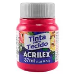 Tinta Acrilex 04140 Tecido 12X37Ml Cor 542 Rosa Escuro