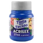 Tinta Acrilex 04140 Tecido 12X37Ml Cor 543 Azul Ultramar