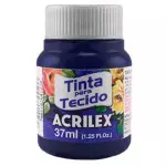 Tinta Acrilex 04140 Tecido 12X37Ml Cor 544 Azul Marinho