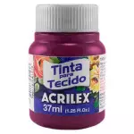 Tinta Acrilex 04140 Tecido 12X37Ml Cor 549 Magenta