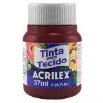 Tinta Acrilex 04140 Tecido 12X37Ml Cor 565 Vinho