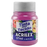 Tinta Acrilex 04140 Tecido 12X37Ml Cor 581 Rosa Ciclame