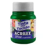 Tinta Acrilex 04140 Tecido 12X37Ml Cor 582 Verde Grama