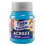 Tinta Acrilex 04140 Tecido 12X37Ml Cor 584 Azul Inverno