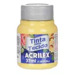 Tinta Acrilex 04140 Tecido 12X37Ml Cor 589 Amar. Canario