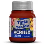 Tinta Acrilex 04140 Tecido 12X37Ml Cor 632 Vermelho Profundo