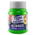 Tinta Acrilex 04140 Tecido 12X37Ml Cor 802 Verde Maca