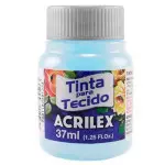 Tinta Acrilex 04140 Tecido 12X37Ml Cor 811 Azul Bebe 