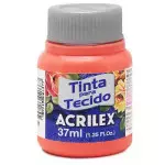 Tinta Acrilex 04140 Tecido 12X37Ml Cor 829 Flamingo