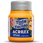 Tinta Acrilex 04140 Tecido 12X37Ml Cor 833 Amarelo Gema