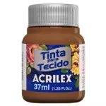 Tinta Acrilex 04140 Tecido 12X37Ml Cor 953 Marrom Cafe