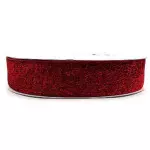 Pass Glitter Roma 3,8Cm  Ro171054 22,8M Cor 16 Vermelho