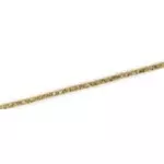 Elastico Sao Jose 01R 1Mm Metal 50M Cor Ouro