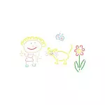 Stencil Acrilex 30002 210 X 150 Mm Cor 1159 Infantil 2