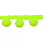 Passamanaria Britania 9038/1 Pompomc/10M Cor B506 Verde Fluor Neon