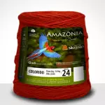 Barbante Sao Joao Amazonia 4/24C/1000G Cor 13 - Vermelho