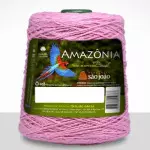 Barbante Sao Joao Amazonia 4/ 6 C/614M Cor 07 - Rosa