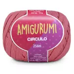 Linha Circulo Amigurumi 254M Cor 3048 Flamingo