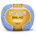 Linha Circulo Amigurumi Brilho 149M Cor 2137 Hortensia