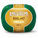 Linha Circulo Amigurumi Brilho 149M Cor 5767 - Bandeira