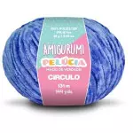 Linha Circulo Amigurumi Pelucia 131M Cor 2829 Azul Bic