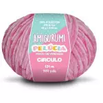 Linha Circulo Amigurumi Pelucia 131M Cor 3182 Pitaya