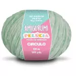 Linha Circulo Amigurumi Pelucia 131M Cor 5743 Neo Mint