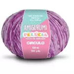 Linha Circulo Amigurumi Pelucia 131M Cor 6614 Alfazema 