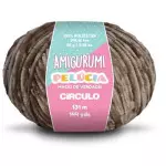 Linha Circulo Amigurumi Pelucia 131M Cor 7541 Ganache