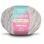 Linha Circulo Amigurumi Pelucia 131M Cor 8008 Pedreira