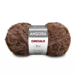 Fio Circulo Angora 500G Cor 7294 Lenha