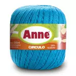 Linha Circulo Anne 250M Cor 2194 Turquesa 