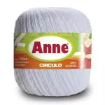 Linha Circulo Anne 250M Cor 8001 Branco