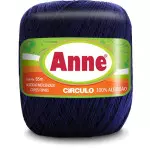 Linha Circulo Anne 65M C/10 Cor 2856 Anil Profundo