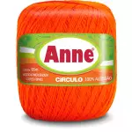 Linha Circulo Anne 65M C/10 Cor 4445 Tangerina