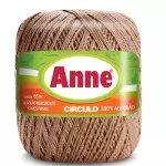 Linha Circulo Anne 65M C/10 Cor 7650 Amendoas