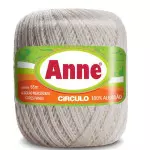 Linha Circulo Anne 65M C/10 Cor 8176 Off White