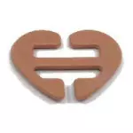 Clip Terlizzi Coracao Ap121-464 C/10 Cor 0009 Chocolate