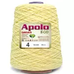 Barbante Circulo Apolo Eco 4 915M Cor 1074 Amarelo Bebe