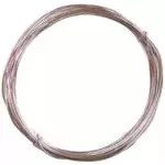 Arame Metalico Liso 0,7Mm C/2X5M Cor Rosa Bebe