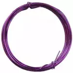 Arame Metalico Liso 0,7Mm C/2X5M Cor Roxo 