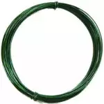 Arame Metalico Liso 0,7Mm C/2X5M Cor Verde