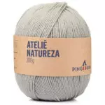 Linha Pingouin Atelie Natureza 400G Cor 0824 Argento